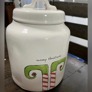 Rae Dunn “Elf” canister